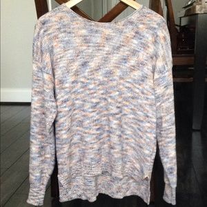 Kimchi Blue Oversized Open Back Sweater